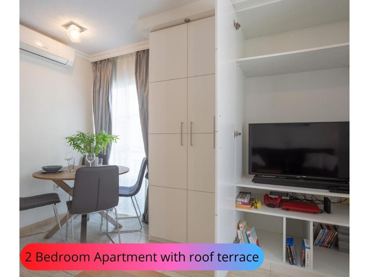 Desirable Rooftop Terrace , 2 Bedroom Apartment With Wifi In Costa Adeje กาเยาซัลวาเค ภายนอก รูปภาพ