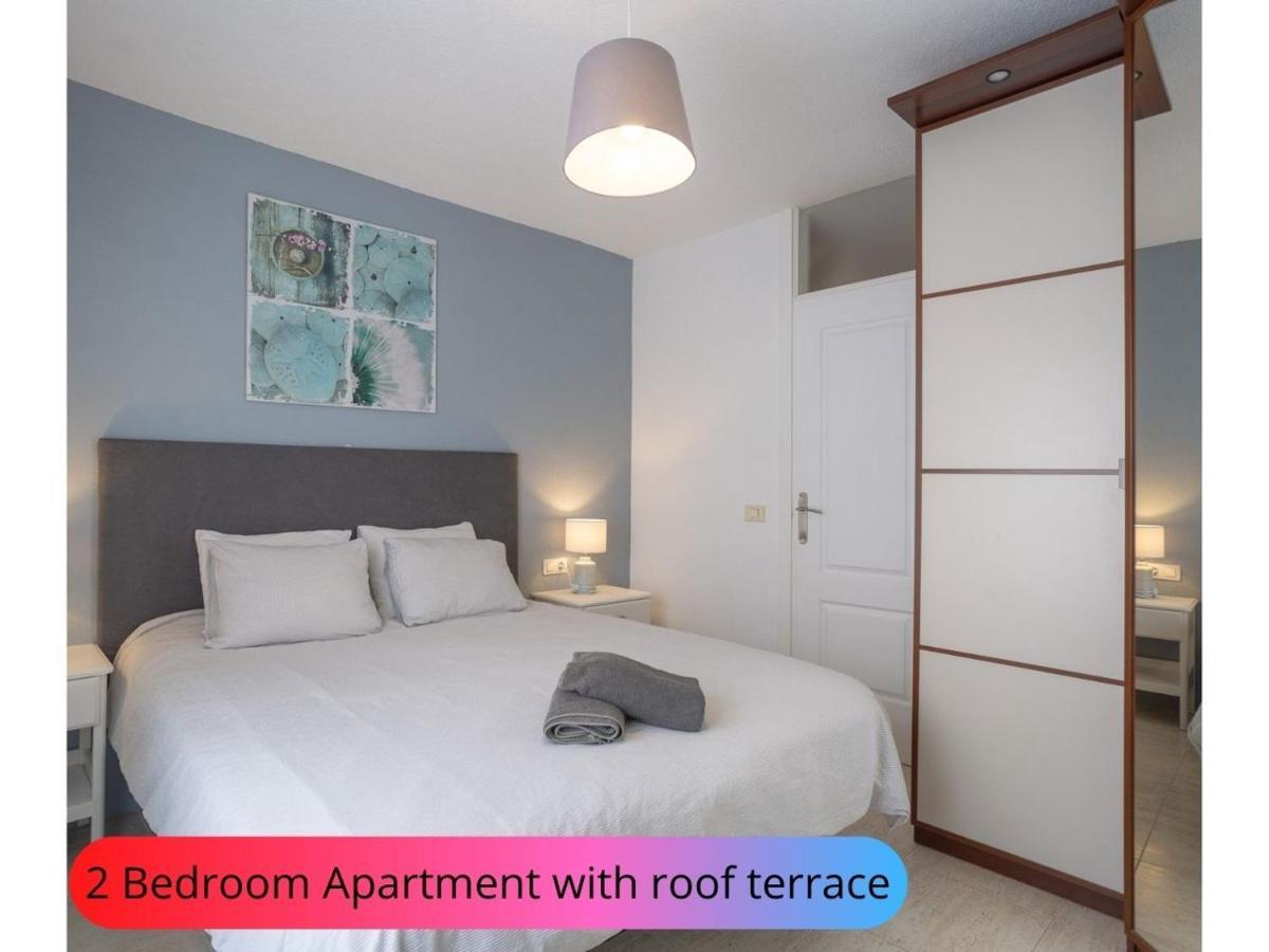 Desirable Rooftop Terrace , 2 Bedroom Apartment With Wifi In Costa Adeje กาเยาซัลวาเค ภายนอก รูปภาพ