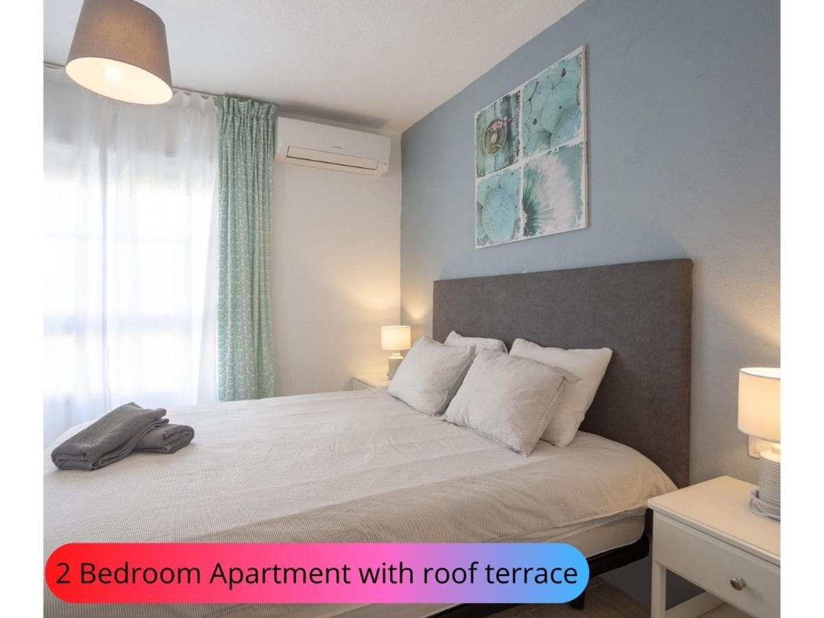 Desirable Rooftop Terrace , 2 Bedroom Apartment With Wifi In Costa Adeje กาเยาซัลวาเค ภายนอก รูปภาพ